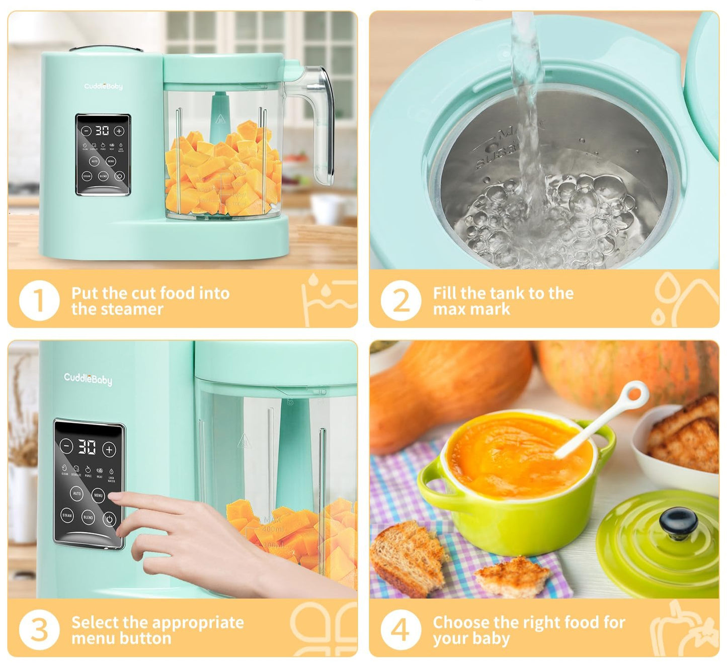 7-in-1 Multifunctional Baby Food Maker
