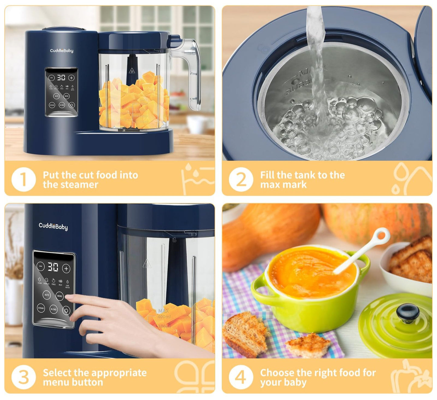 7-in-1 Multifunctional Baby Food Maker