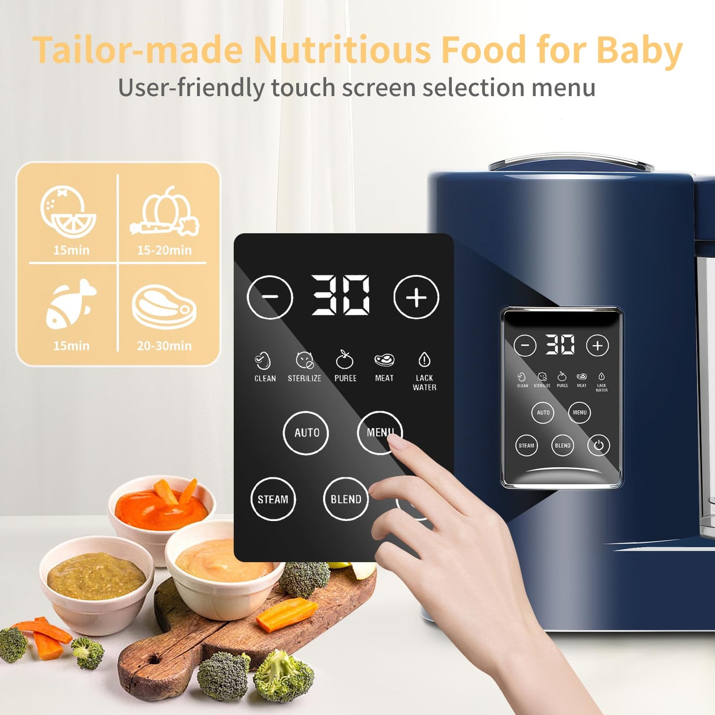 7-in-1 Multifunctional Baby Food Maker