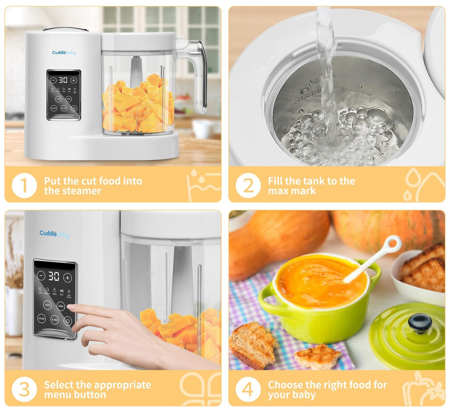 7-in-1 Multifunctional Baby Food Maker