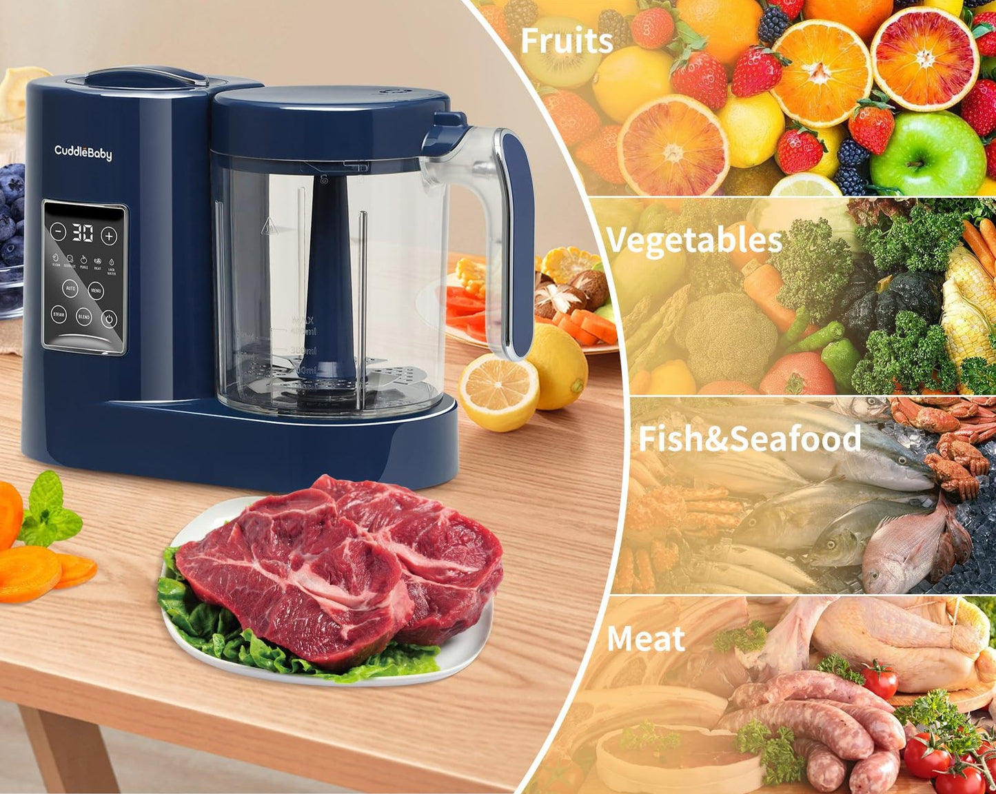 7-in-1 Multifunctional Baby Food Maker