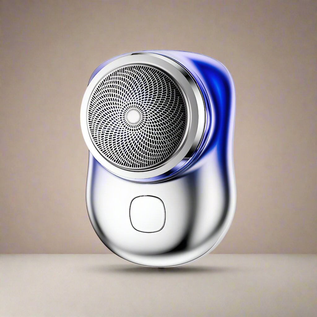Mini Portable Shaver - blue
