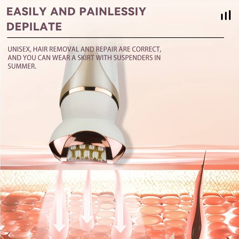 easily and painlessiy depilate