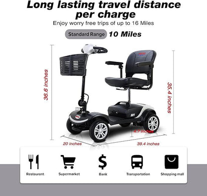 4 Wheel Mobility Scooter For Adults